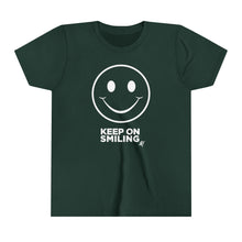 Load image into Gallery viewer, Keep On Smiling Youth Active Tee