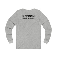 Load image into Gallery viewer, Keep On Smiling Women's Active Long Sleeve Tee- Black Image
