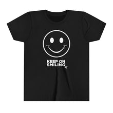 Load image into Gallery viewer, Keep On Smiling Youth Active Tee
