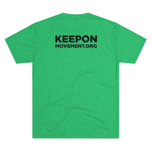 Load image into Gallery viewer, Keep On Smiling Men's Tri-Blend Crew Tee