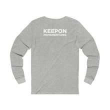 Load image into Gallery viewer, Keep On Smiling Women's Active Long Sleeve Tee- White Image
