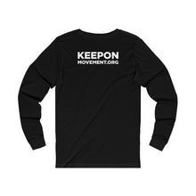 Load image into Gallery viewer, Keep On Smiling Women's Active Long Sleeve Tee- White Image