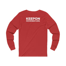 Load image into Gallery viewer, Keep On Smiling Women's Active Long Sleeve Tee- White Image