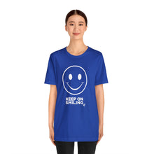 Load image into Gallery viewer, Keep On Smiling Women's Active Tee