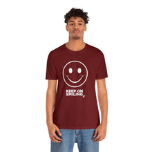 Load image into Gallery viewer, Keep On Smiling Women's Active Tee