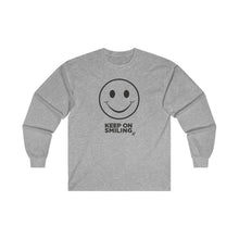 Load image into Gallery viewer, Keep On Smiling Men's Long Sleeve