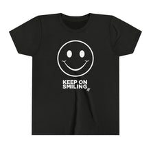 Load image into Gallery viewer, Keep On Smiling Youth Active Tee