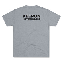 Load image into Gallery viewer, Keep On Smiling Men's Tri-Blend Crew Tee