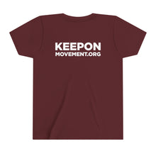 Load image into Gallery viewer, Keep On Smiling Youth Active Tee