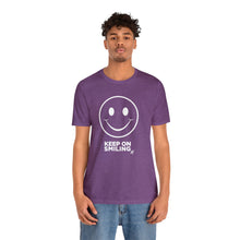 Load image into Gallery viewer, Keep On Smiling Women's Active Tee