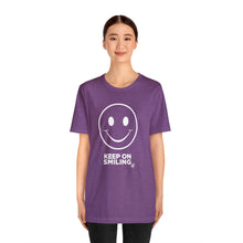 Load image into Gallery viewer, Keep On Smiling Women's Active Tee