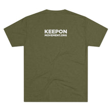 Load image into Gallery viewer, Keep On Moving™ Men's Tri-Blend Comfort Tee
