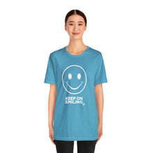 Load image into Gallery viewer, Keep On Smiling Women's Active Tee