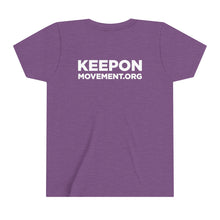 Load image into Gallery viewer, Keep On Smiling Youth Active Tee
