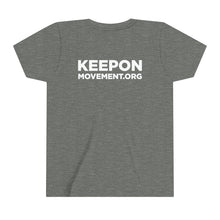 Load image into Gallery viewer, Keep On Smiling Youth Active Tee