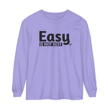Load image into Gallery viewer, Easy Is Not Best Women's Long Sleeve T-Shirt