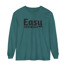 Load image into Gallery viewer, Easy Is Not Best Women's Long Sleeve T-Shirt