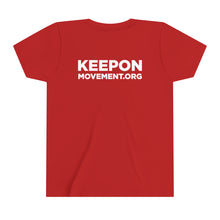 Load image into Gallery viewer, Keep On Smiling Youth Active Tee