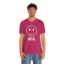 Load image into Gallery viewer, Keep On Smiling Women's Active Tee