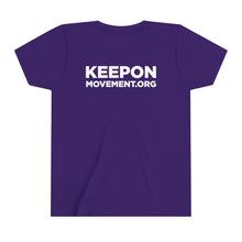Load image into Gallery viewer, Keep On Smiling Youth Active Tee
