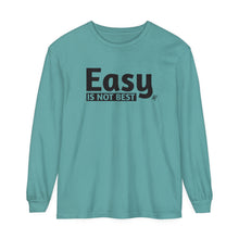 Load image into Gallery viewer, Easy Is Not Best Women's Long Sleeve T-Shirt