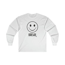 Load image into Gallery viewer, Keep On Smiling Men&#39;s Long Sleeve
