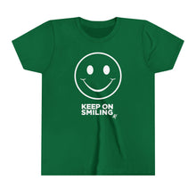 Load image into Gallery viewer, Keep On Smiling Youth Active Tee