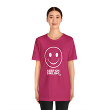 Load image into Gallery viewer, Keep On Smiling Women's Active Tee