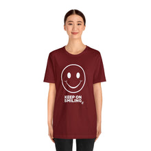 Load image into Gallery viewer, Keep On Smiling Women's Active Tee