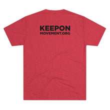 Load image into Gallery viewer, Keep On Smiling Men's Tri-Blend Crew Tee