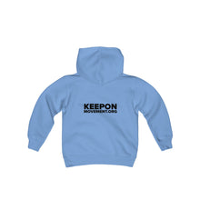 Load image into Gallery viewer, Easy Is Not Best Youth Heavy Blend Hooded Sweatshirt