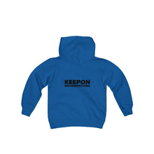 Load image into Gallery viewer, Easy Is Not Best Youth Heavy Blend Hooded Sweatshirt