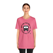 Load image into Gallery viewer, Bus To Positive Town Women's Active Tee