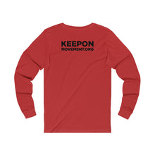 Load image into Gallery viewer, Keep On Smiling Women's Active Long Sleeve Tee- Black Image