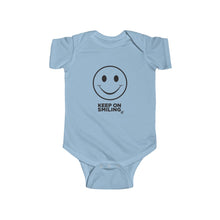 Load image into Gallery viewer, Keep On Smiling Infant Fine Jersey Bodysuit