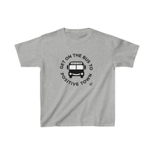 Load image into Gallery viewer, Bus To Positive Town Youth Tee