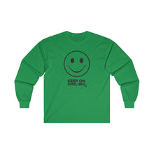 Load image into Gallery viewer, Keep On Smiling Men&#39;s Long Sleeve
