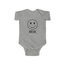 Load image into Gallery viewer, Keep On Smiling Infant Fine Jersey Bodysuit
