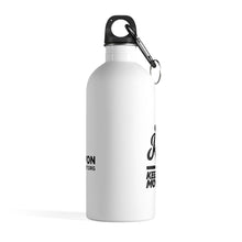 Load image into Gallery viewer, Keep On Moving Stainless Steel Water Bottle
